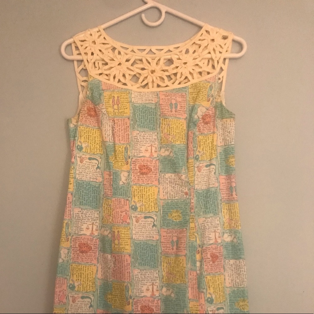Lilly Pulitzer Horoscopes Print Dress